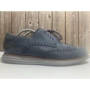 Cole Haan GrandEvolution Shortwing Oxford Marine Blue Mens Shoe Size 11.5